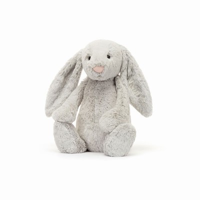 Jellycat Bashful Silver Conejo Huge | YSWO-26398